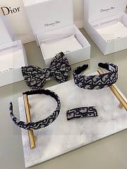 Dior Oblique Jacquard Hair Set - 1