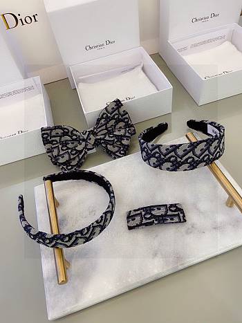 Dior Oblique Jacquard Hair Set