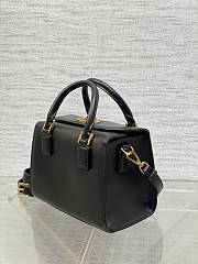 Dior Boston Black Bag 20 x 12.5 x 16.2 cm - 5