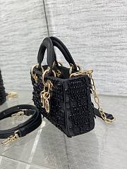 Dior Lady D Joy Medium 26cm Black  - 3