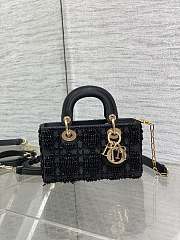 Dior Lady D Joy Medium 26cm Black  - 2