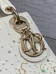 Dior Lady Mini White - 4