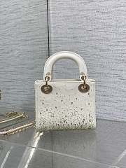 Dior Lady Mini White - 3