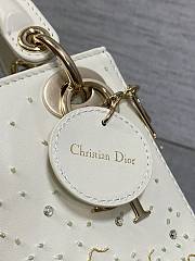 Dior Lady Mini White - 2