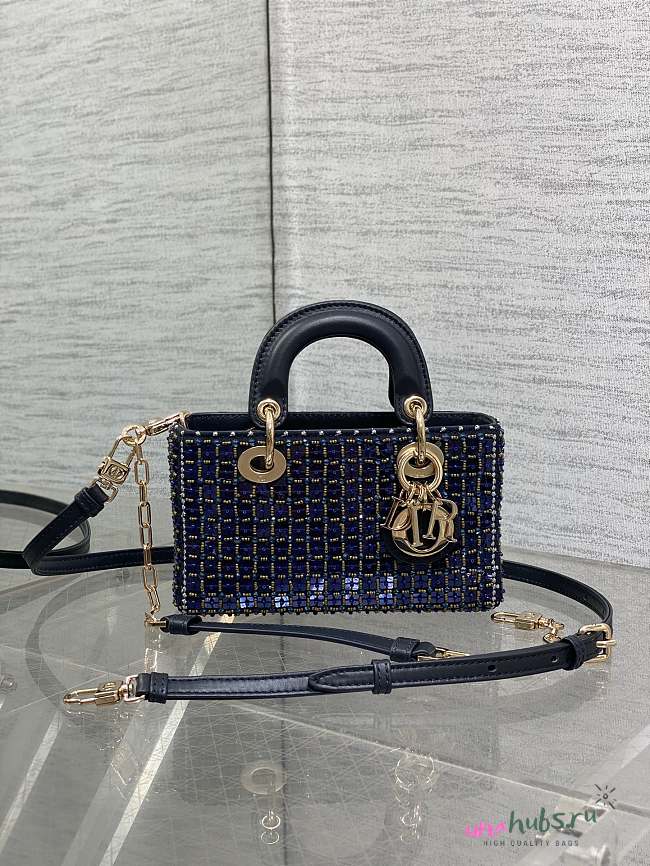 Dior Lady D - Joy Small Blue Sequins - 1