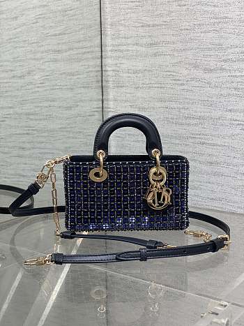 Dior Lady D - Joy Small Blue Sequins