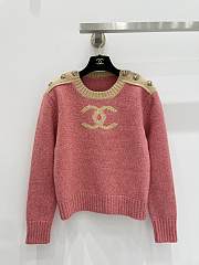 Chanel Cashmere Sweater Pink - 1