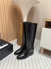 Chanel Long Black Boots - 2