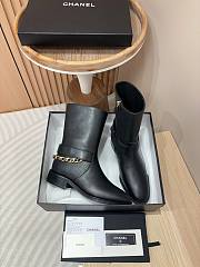 Chanel Black Short Boots 02 - 4