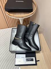 Chanel Black Short Boots 02 - 3