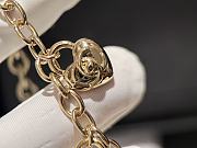 Chanel Gold Heart Necklace - 5