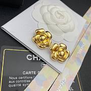 Chanel Vinatge Gold Flower Earrings - 6