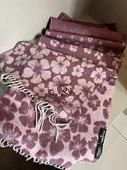 Chanel Pink Flower Scarf 180*32CM - 5