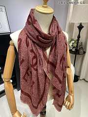 Chanel Red Coco Scarf 200*100CM - 6