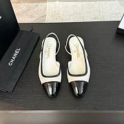 Chanel Slingback Shoes Suede, lambskin & patent calfskin - 4