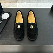 Chanel Flat Suede Loafers  - 2