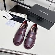 Chanel Moccasins Calfskin Loafers  - 1