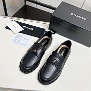 Chanel Moccasins Calfskin Loafers  - 2