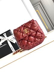 Chanel Lambskin Mini Bubble Quilted Bag - 1