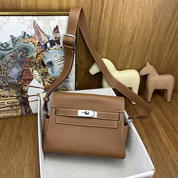 Hermes Kelly messenger brown Bag