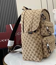 Gucci Medium backpack with Gucci logo 40*36.5*23CM - 4