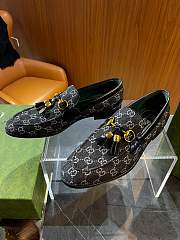 Gucci Horsebit Denim Loafers  - 2