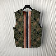 Louis Vuitton Jacquard Double Face Wool Blanket Waistcoat - 4