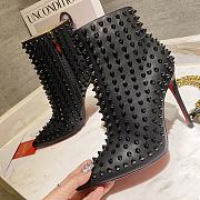 Chrisitan Louboutin Giaro TYCLONE BLACK ANKLE BOOTS - 1