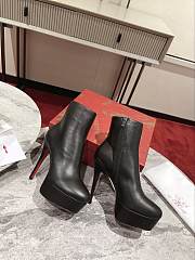 Christian Louboutin Bianca leather ankle boots in black - 1