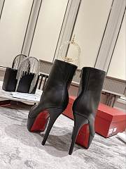 Christian Louboutin Bianca leather ankle boots in black - 4