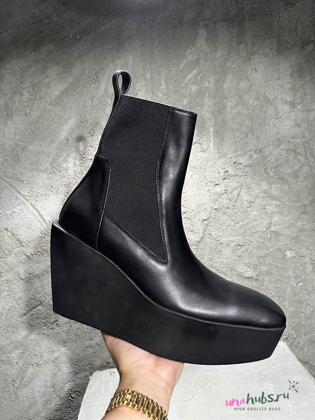 RICK OWENS Sliver Platform Beatle Boots - 1