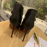 CHRISTIAN LOUBOUTIN Triniboot Leather Ankle Boots In Black - 3