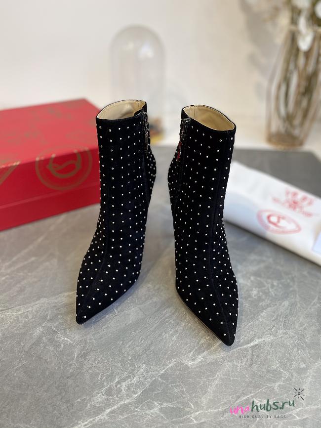 Christian Louboutin  So Kate Booty Plume Boots 100 - 1