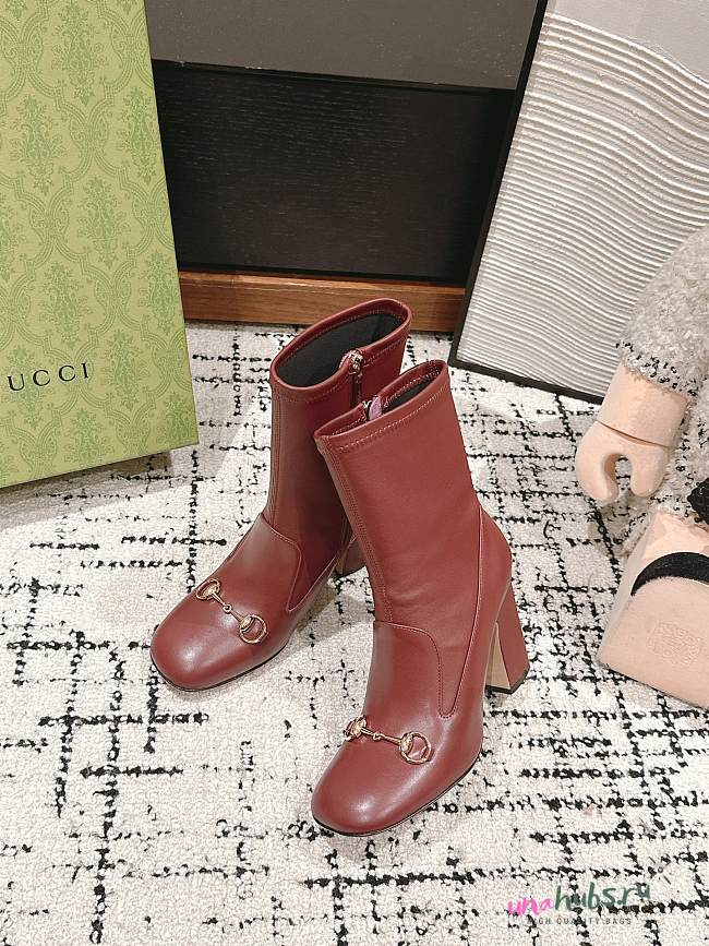 Gucci Women's Horsebit ankle bootie - 1