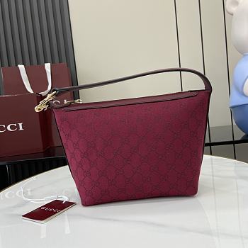 Gucci GG super mini shoulder bag Rosso Ancora red  W20cm x H18.5cm x D10cm