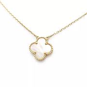 Van Cleef & Arpels Alhambra Necklace 1 motif gold color - 3