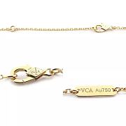 Van Cleef & Arpels Alhambra Necklace 1 motif gold color - 2