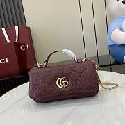 Gucci GG Milano Mini Top Handle Bag 21x12.5x5cm - 1