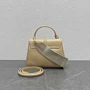 	 Celine Small 16 Bag In Satinated Calfskin Beige - 2