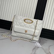 Chanel Small Tote Lambskin Bag - 24 × 34 × 8 cm - 3