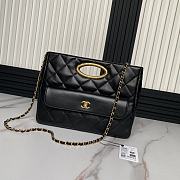 Chanel Small Tote Lambskin Bag - 24 × 34 × 8 cm - 2