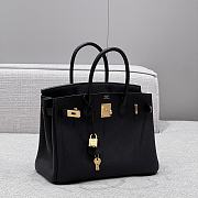 Hermes Birkin 30 Togo Black Leather - 5