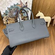 Hermes Birkin shoulder 42cm Grey - 4