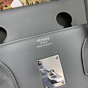 Hermes Birkin shoulder 42cm Grey - 2