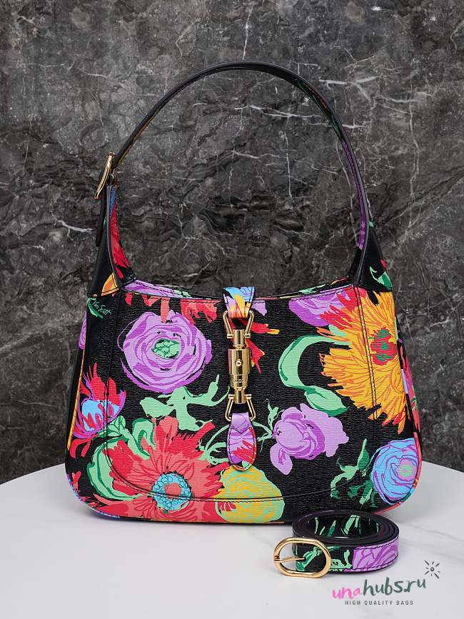 Gucci Ken Scott print Jackie 1961 small shoulder bag - 1