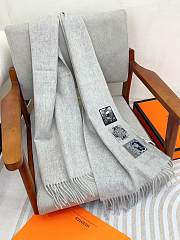 Hermes Badges Soie muffler scarf - 4