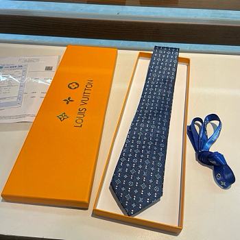 Louis Vuitton Blue Tie 02