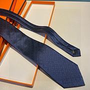 Hermes Navy Tie - 5