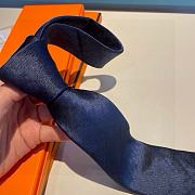 Hermes Navy Tie - 4