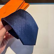 Hermes Navy Tie - 3